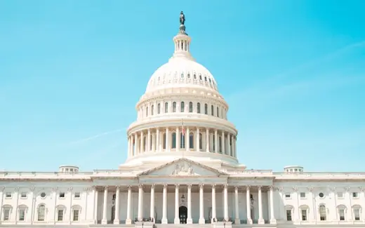 The United States Capitol in Washington, DC