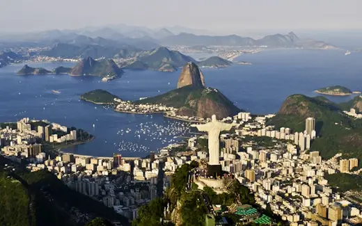 Christ the Redeemer above Rio de Janeiro