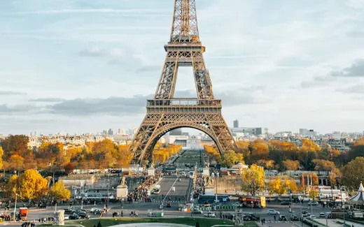 The Eiffel Tower in Paris